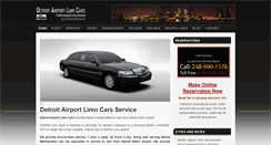 Desktop Screenshot of detroitairportlimocars.com